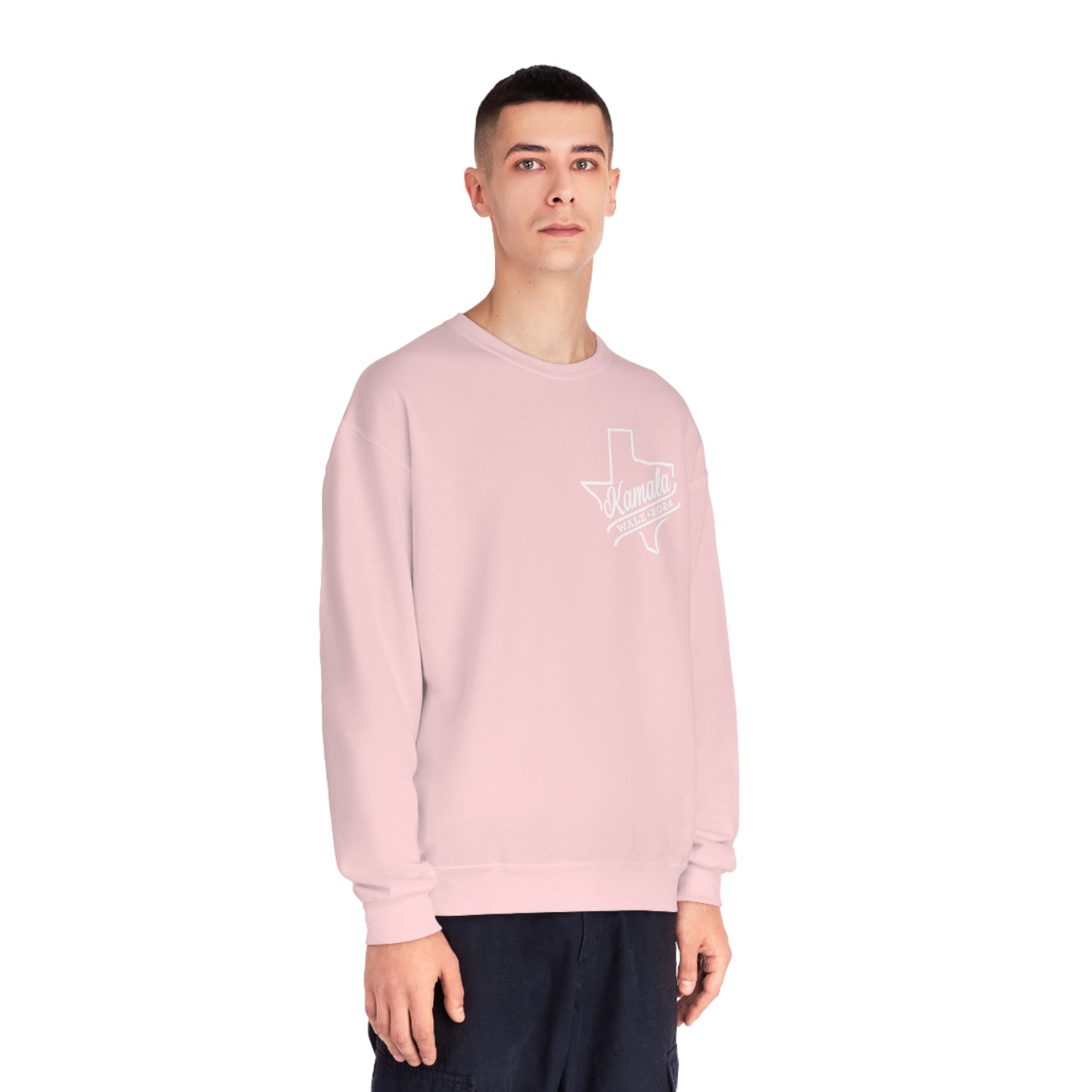 Kamala Across Texas/ Vote Like a Mother Unisex NuBlend® Crewneck Sweatshirt