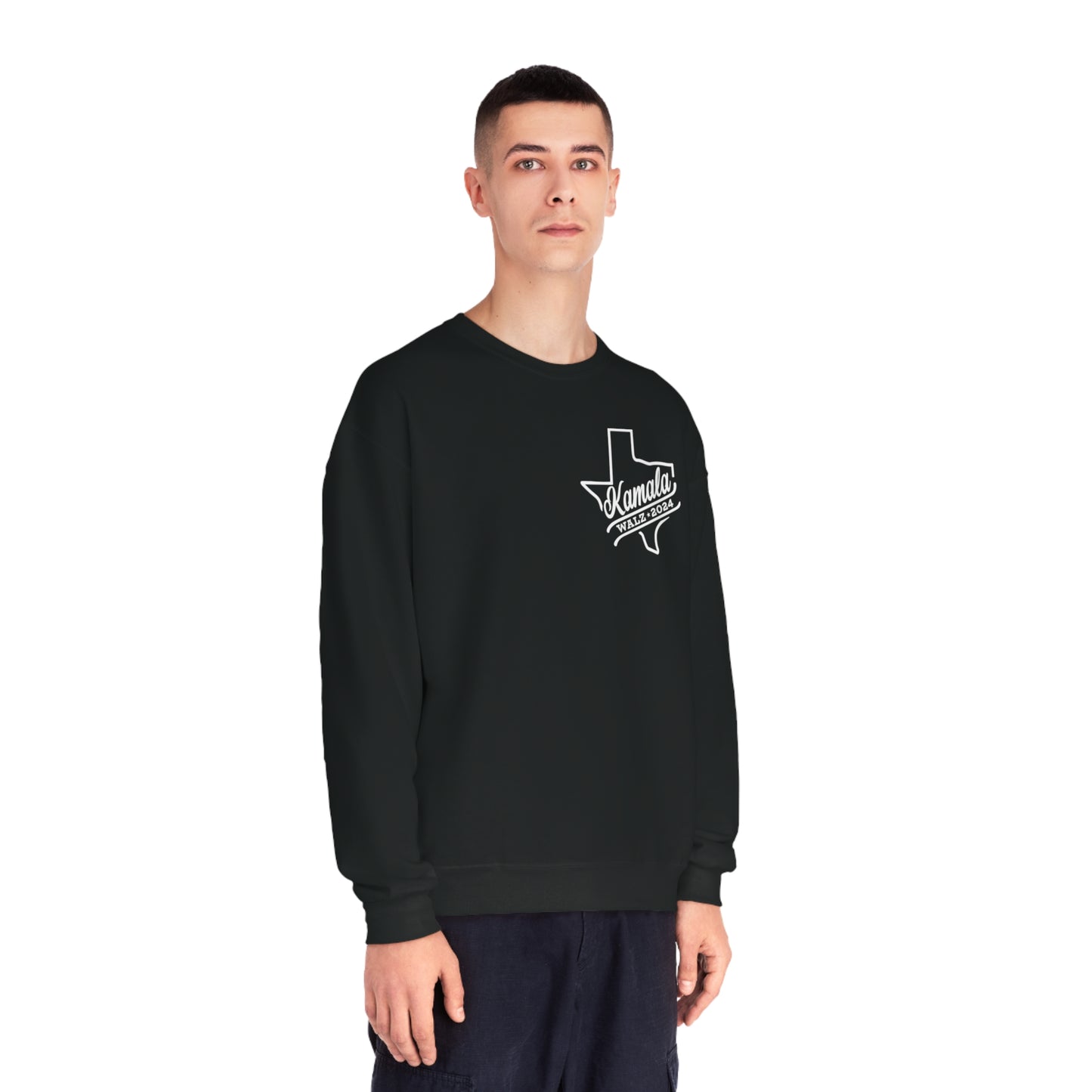 Kamala Across Texas/ Vote Like a Mother Unisex NuBlend® Crewneck Sweatshirt