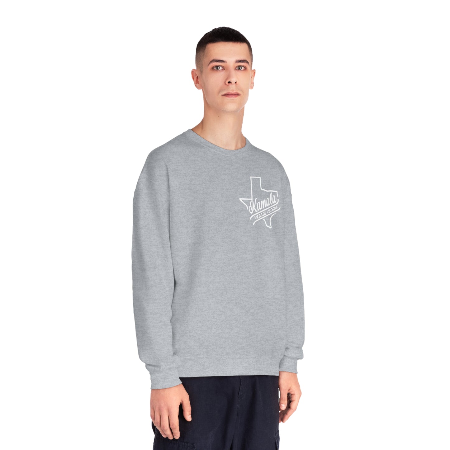 Kamala Across Texas/ Vote Like a Mother Unisex NuBlend® Crewneck Sweatshirt
