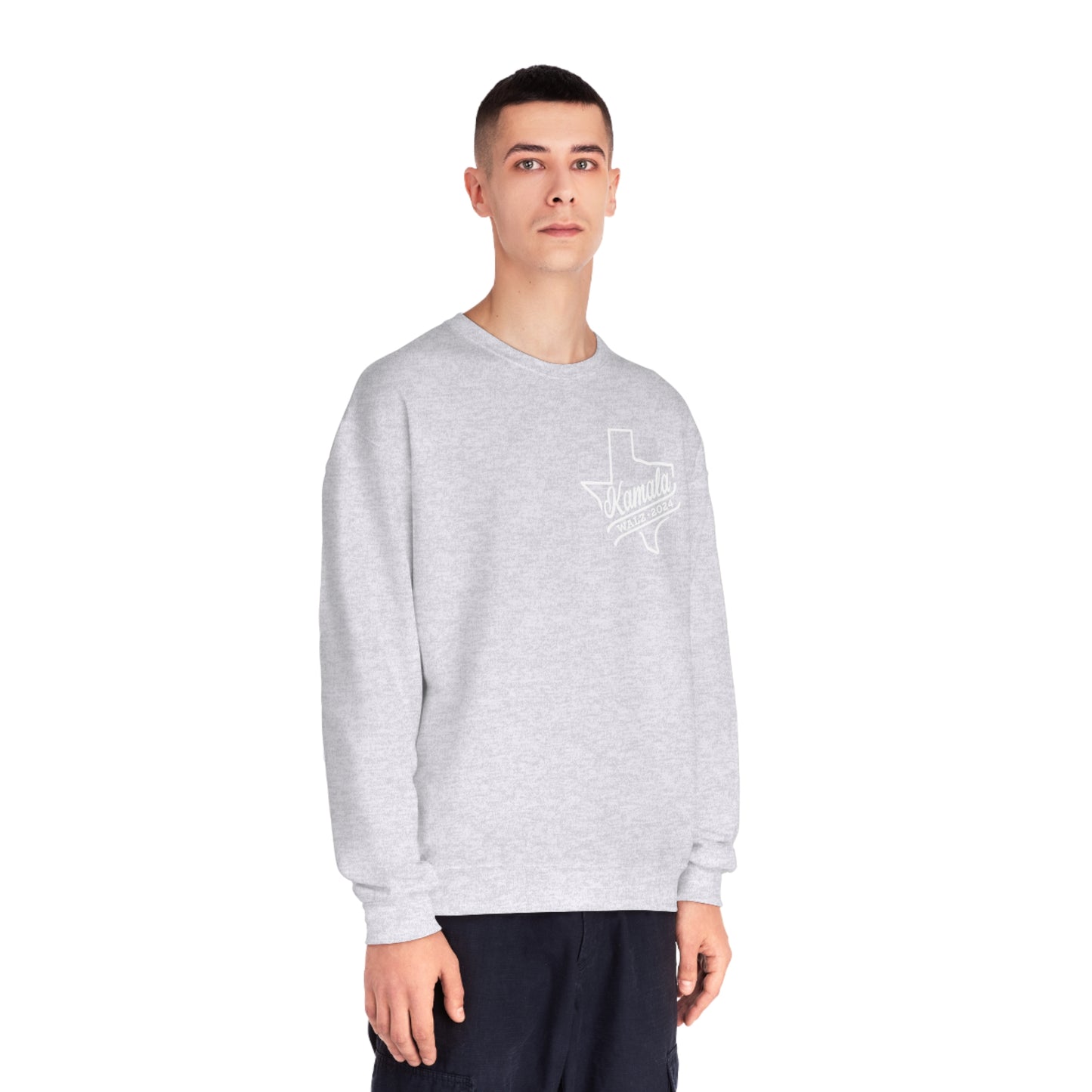 Kamala Across Texas/ Vote Like a Mother Unisex NuBlend® Crewneck Sweatshirt