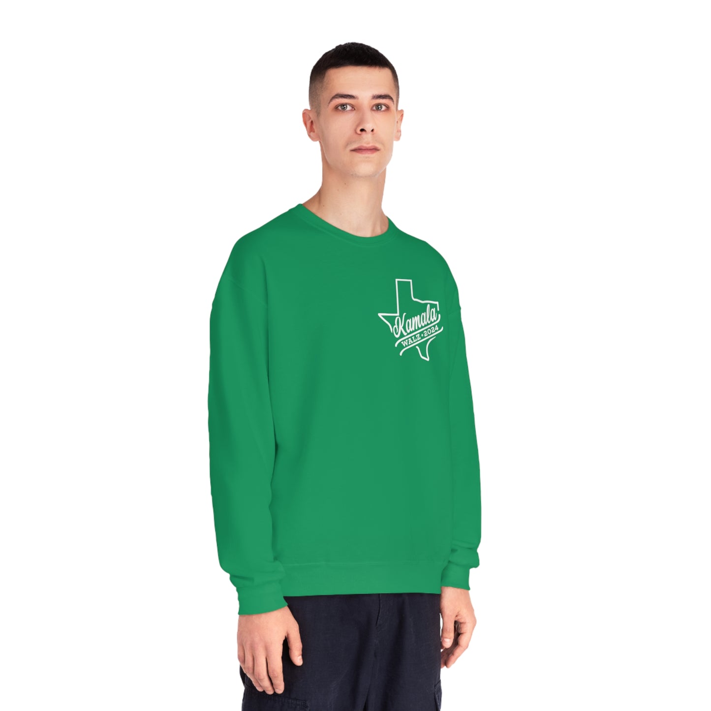 Kamala Across Texas/ Vote Like a Mother Unisex NuBlend® Crewneck Sweatshirt