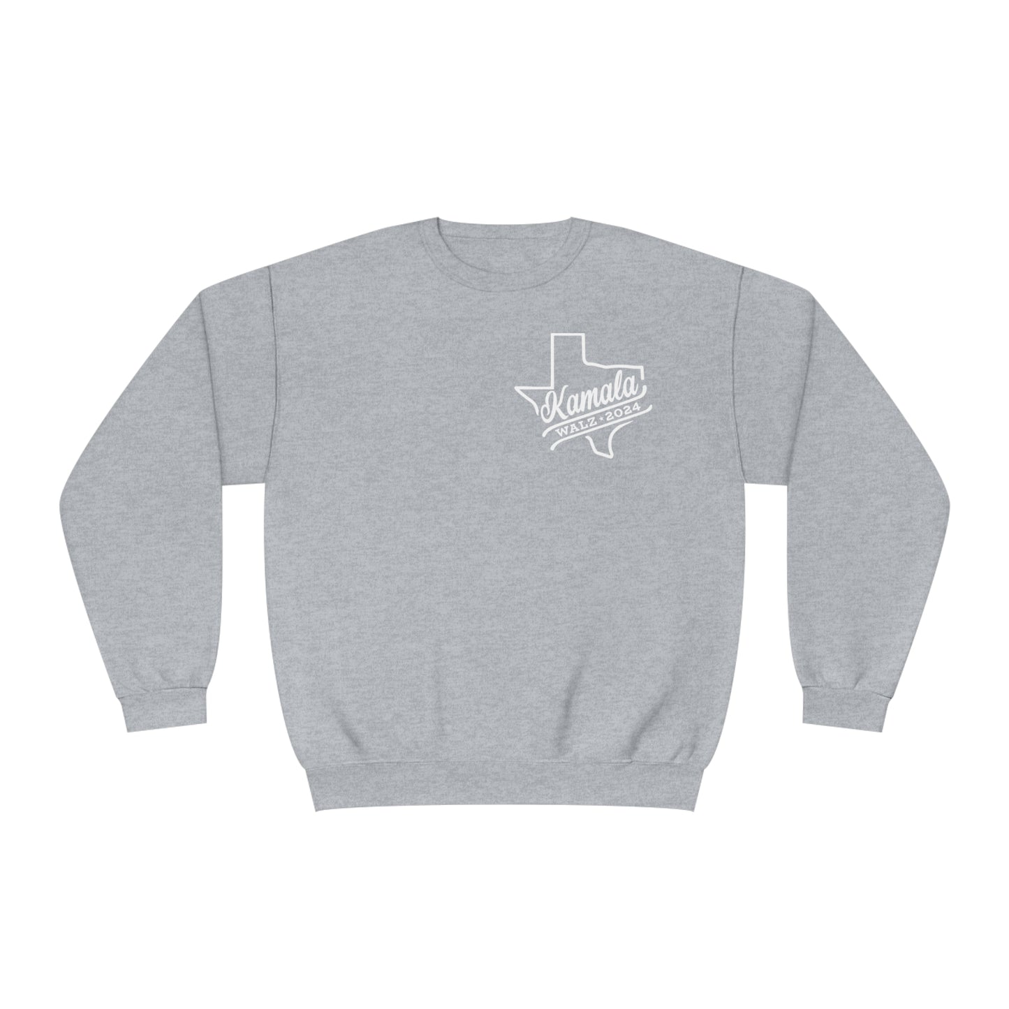 Kamala Across Texas/ Vote Like a Mother Unisex NuBlend® Crewneck Sweatshirt