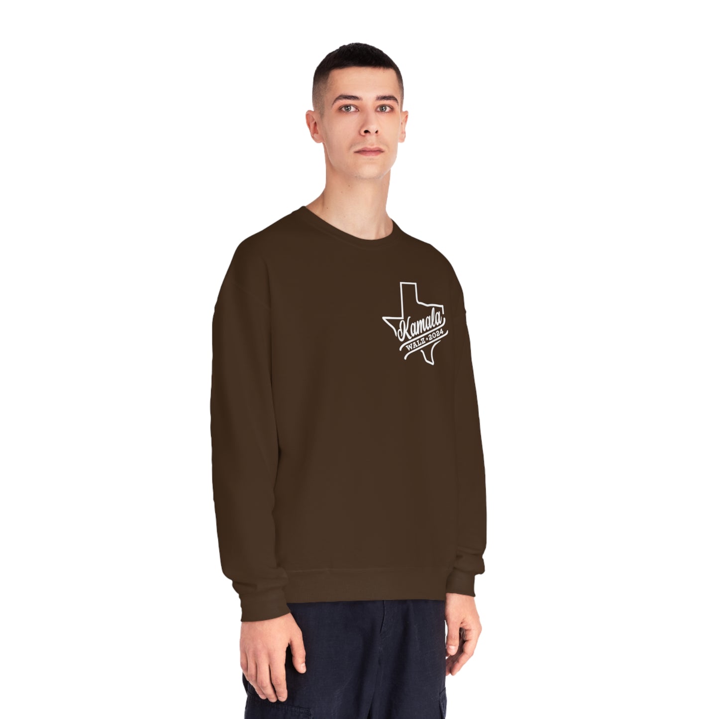 Kamala Across Texas/ Vote Like a Mother Unisex NuBlend® Crewneck Sweatshirt