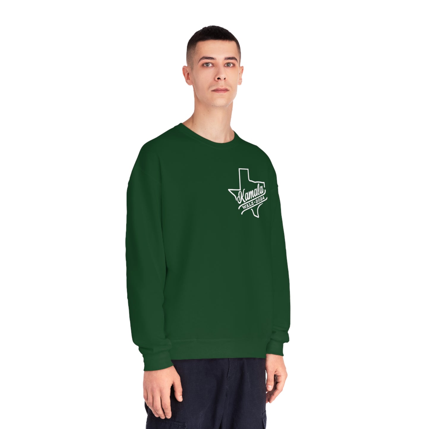 Kamala Across Texas/ Vote Like a Mother Unisex NuBlend® Crewneck Sweatshirt