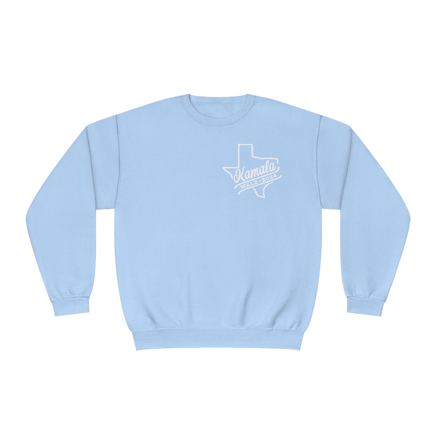 Kamala Across Texas/ Vote Like a Mother Unisex NuBlend® Crewneck Sweatshirt