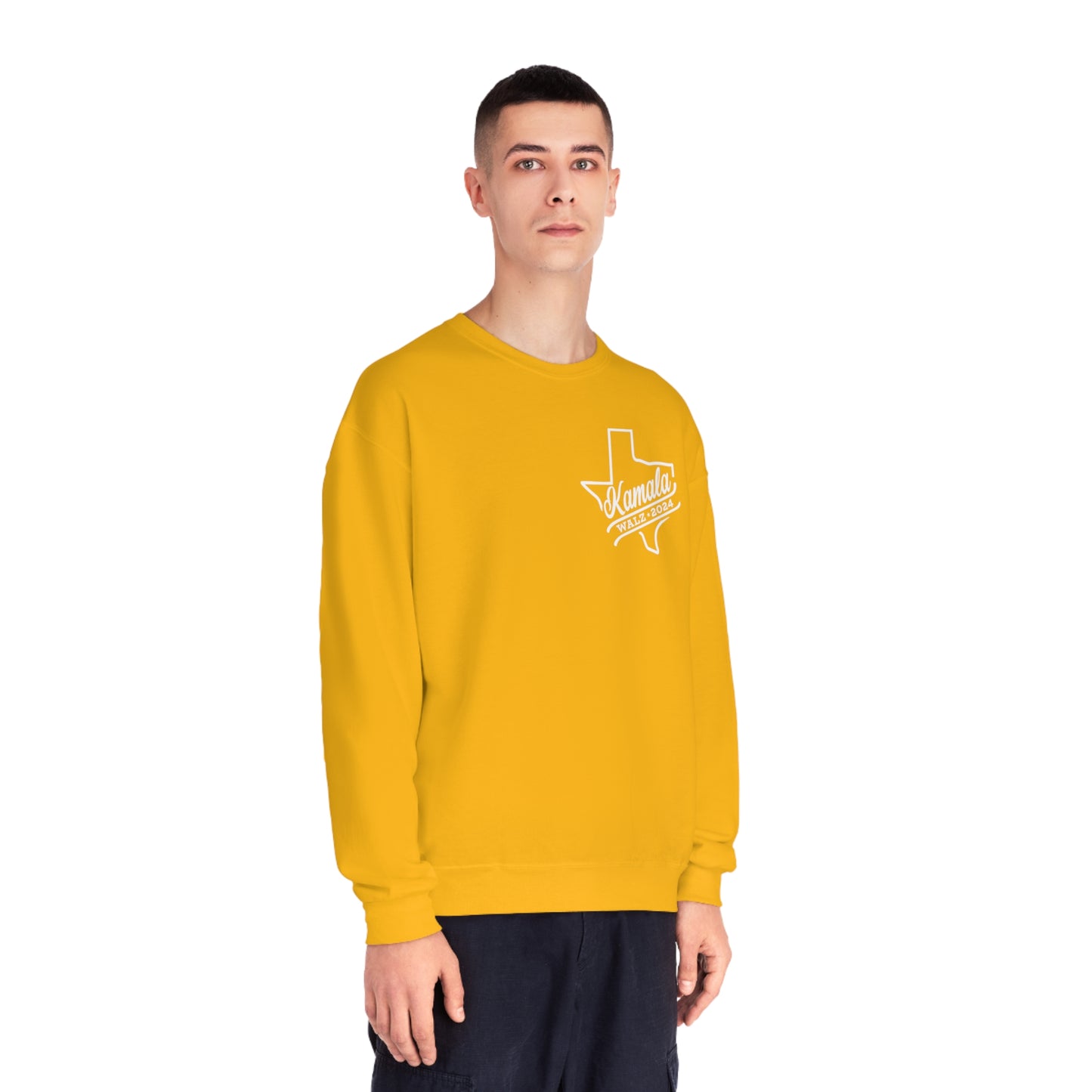 Kamala Across Texas/ Vote Like a Mother Unisex NuBlend® Crewneck Sweatshirt