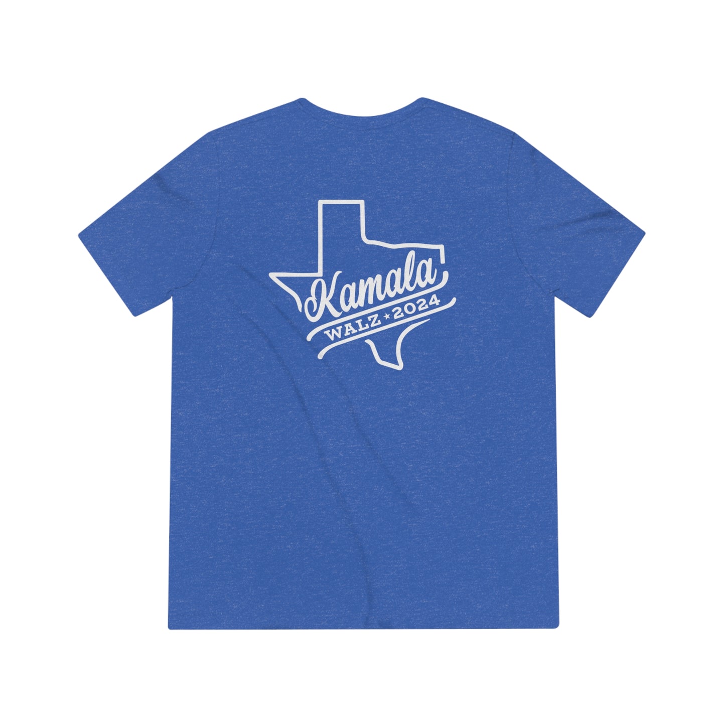 Vote Like a Mother Kamala Walz Across TX Unisex Triblend Tee