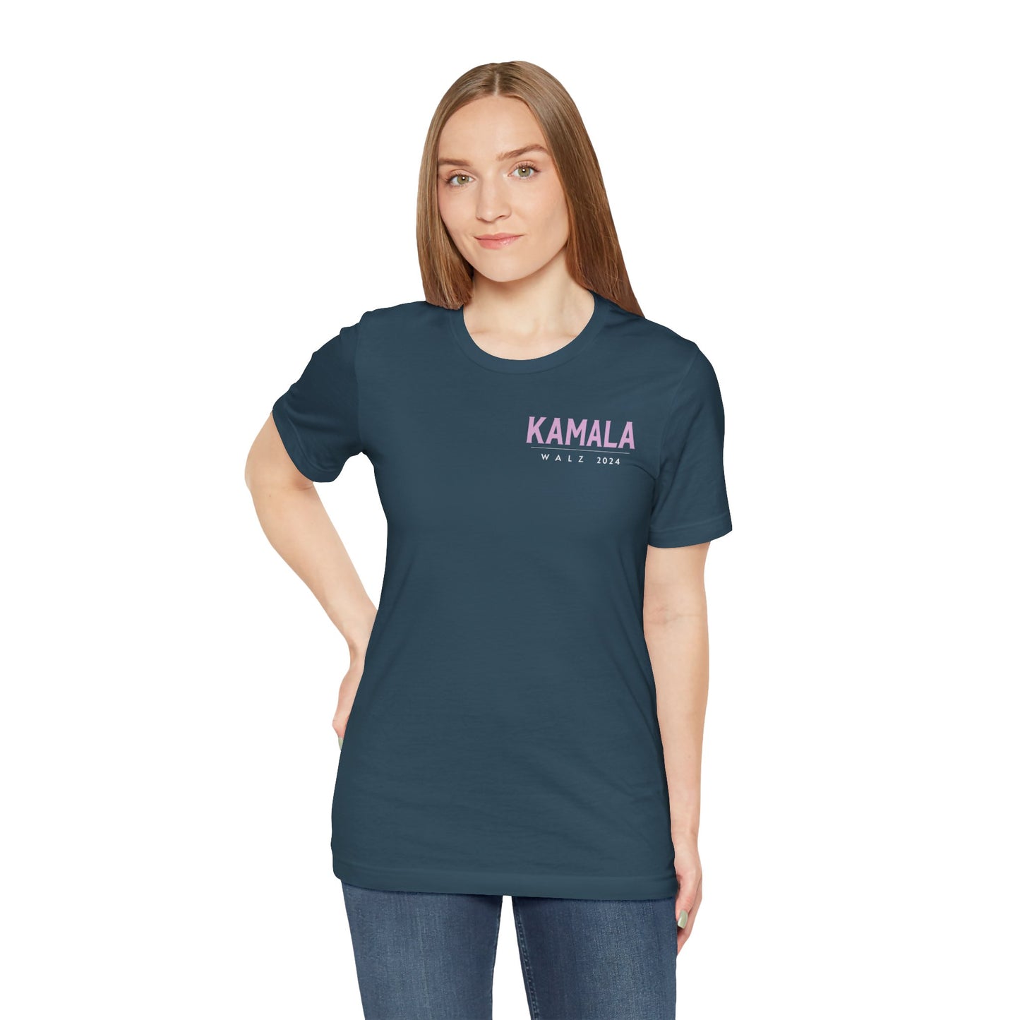 Students for Kamala Coconut of Unisex Jersey Short Sleeve Tee