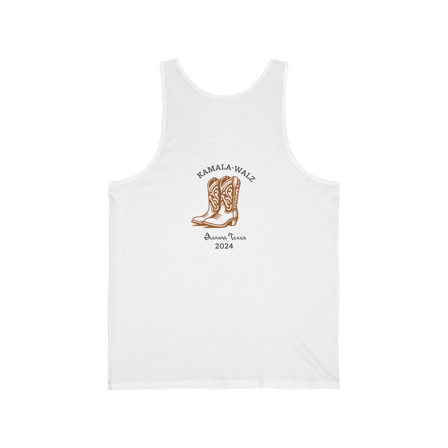 Kamala Walz Across Texas Unisex Jersey Tank